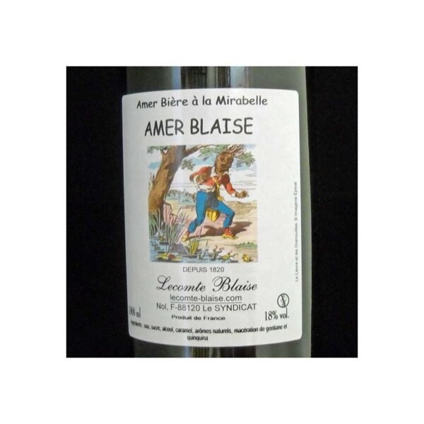 amer bière de mirabelle - Les caves de l'Avison